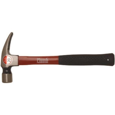 APEX TOOL GROUP Apex Tool Group 11405 20 oz. Regular Fiberglass Curve Claw Hammer 703563